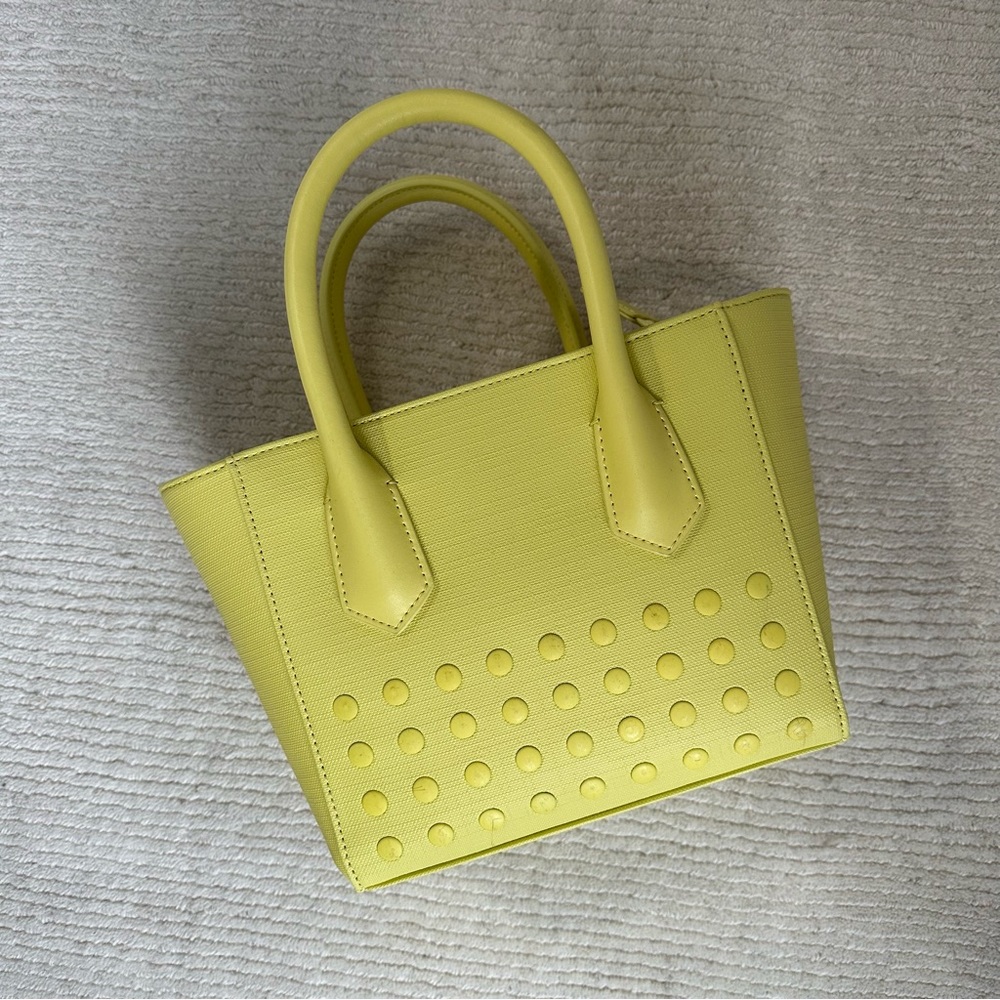 Dagne Dover neon yellow bag